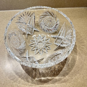 Anchor Hocking Star of David Bowl