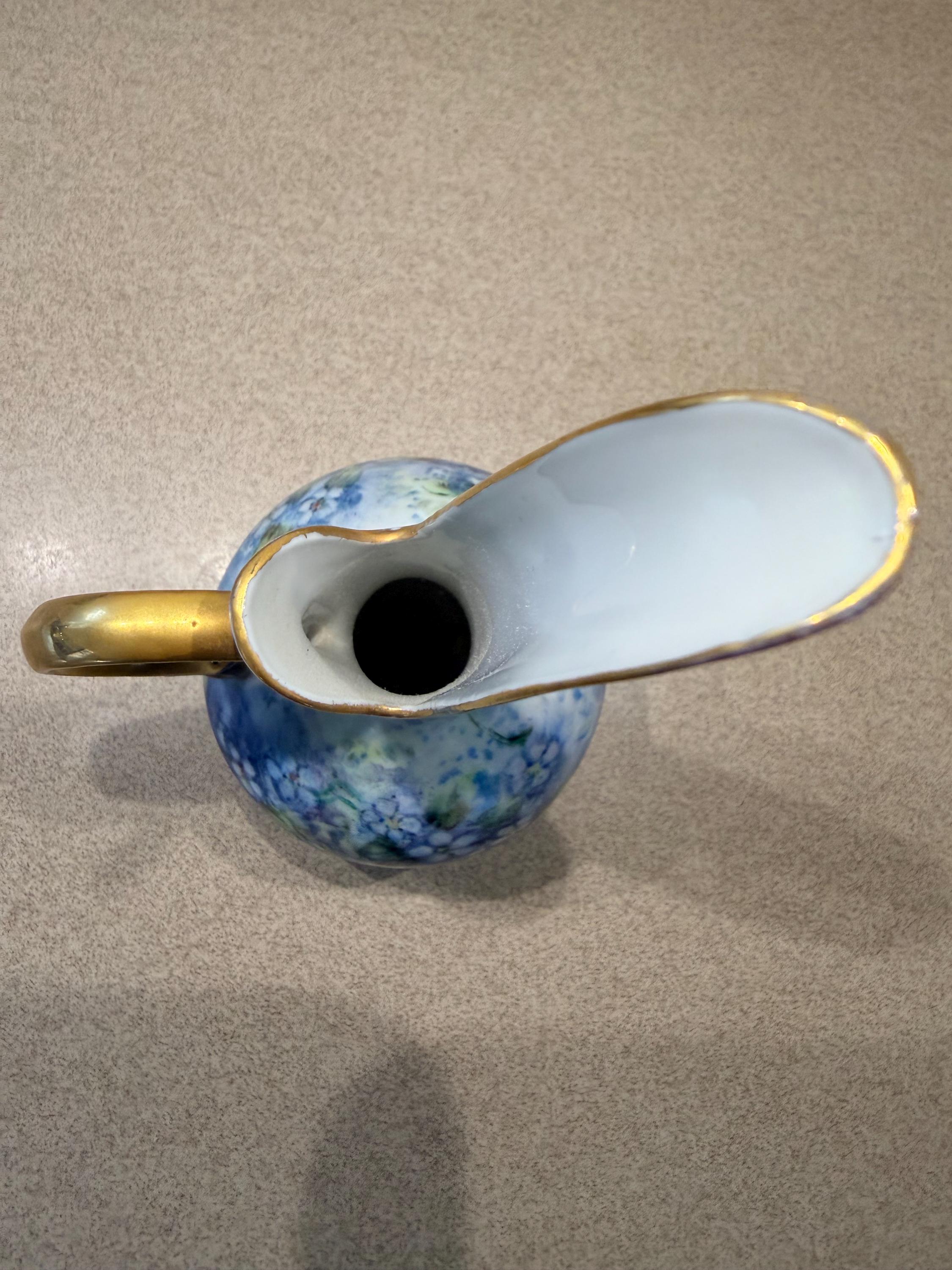 Vintage Hand Painted Mini Pitcher Bud Vase - Etsy