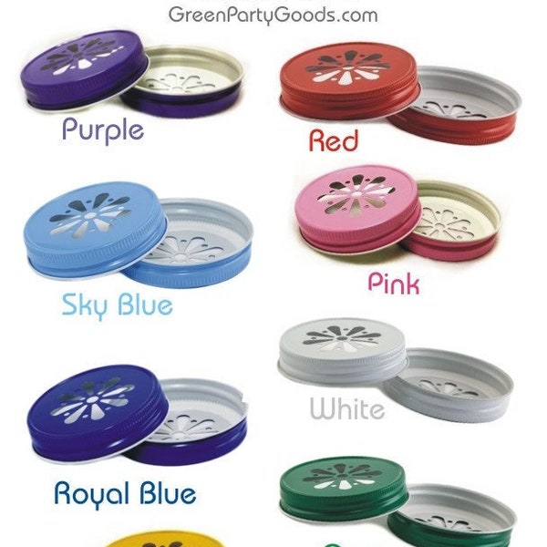 Mason Jar Lids Etsy