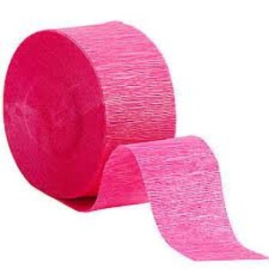 Colorfast biodegradable streamer crepe paper 81 feet One per order image 4