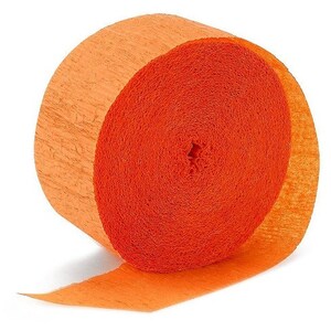 Colorfast biodegradable streamer crepe paper 81 feet One per order image 3