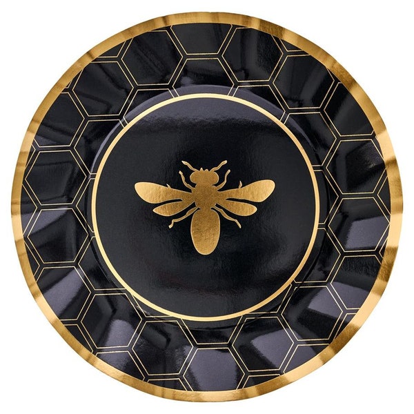 Honeybee Paper Plate  OR  Napkin Collection