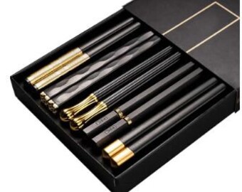 Luxurious Chopsticks Two-Toned | set of 5