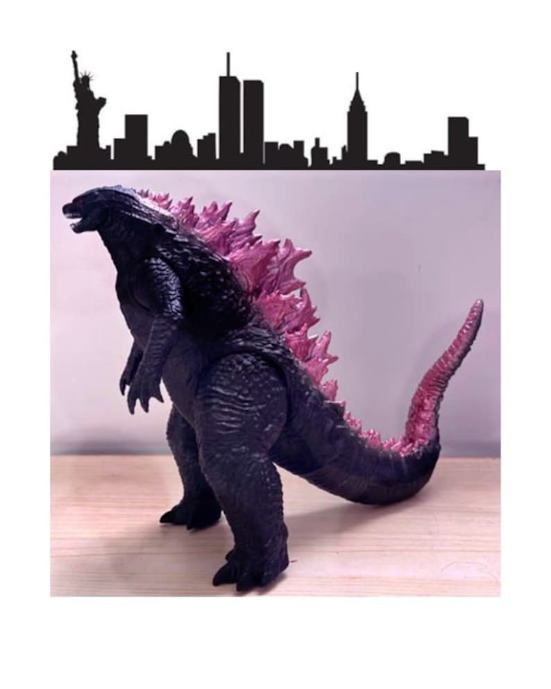 Godzilla Styling Sushi Dude Moveable Limbs 13 inches Long 9 inches tall image 8