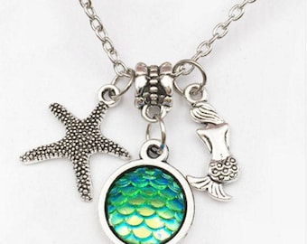 Mermaid Charm Necklace