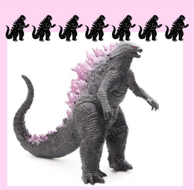Godzilla Styling Sushi Dude Moveable Limbs 13 inches Long 9 inches tall image 3