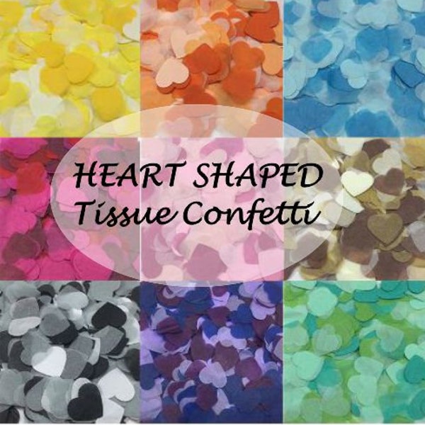 Heart Confetti Etsy