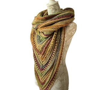 Wild Oleander Hooded Scarf, boho, Scoodie,infinity scarf,triangle,cowl, hooded cowl,bandanna, fall scarf, winter scarf,beige,snood, eclectic image 5