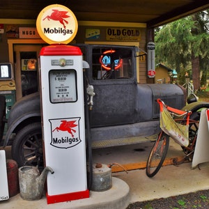 Old Gas Station - digital download