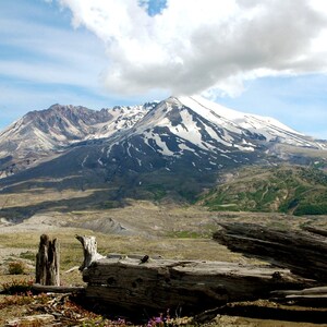 Art Photography Mt St Helen&#39;s Springtime - Digital download
