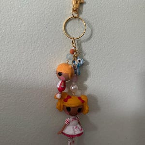 Lalaloopsy Spot Splatter Splash and Scribbles Doll Keychain