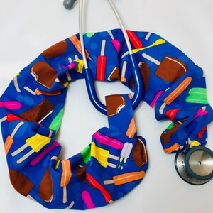 STETHOSCOPE COVER, Popsicles, Nurse Gift, Stethoscope Accessory, Therapist, CNA, Med Tech, Nursing Student, Nurse Graduation Gift, Medical