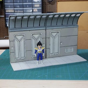 SH Figuarts Dragon Ball Z Freiza Spaceship Corridor Diorama