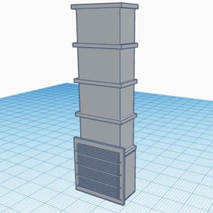1:12 Scale Air Duct .stl file