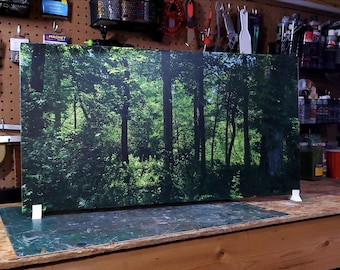 Dense Forest 30" x 16" Backdrop for Action Figure Display