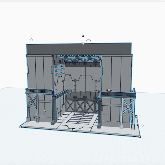 1/144 Scale Gundam Hangar Diorama .stl Files - Etsy