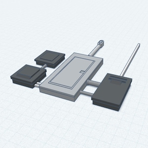 Pliki .stl pakietu Utility Box Pack w skali 1:12