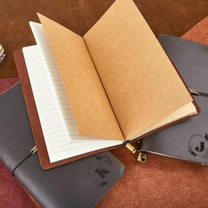 Reisetagebuch aus 100% echtem Leder, handgefertigtes Vintage-Notizbuch aus Rindsleder, 8,5 &quot;x 4,5-Zoll-Reisetagebuch, Reisetagebuch, graviertes Tagebuch
