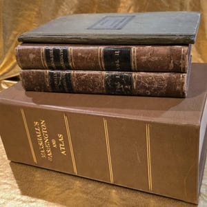 Marshall, John, The Life of George Washington - 1838 2 books + Atlas