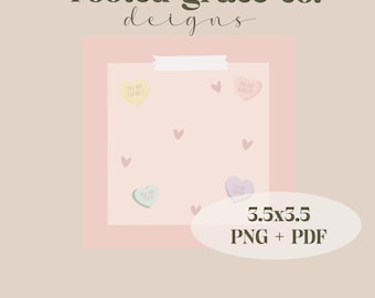 Sticky Notepad Digital File | Printable Sticky Notes PDF | Instant Download for DIY Notepads | Customizable To-Do  | Cute & Functional