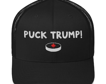 Gorra de camionero Orgullo Canadiense / Gorra de camionero / Anti-Trump / Gorra de humor político / Regalo novedoso / Canadiense / Canadá