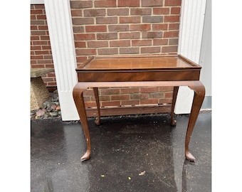 Kittinger Historic Newport Mahogany Tea Table HN4 Buffalo 30x20x27  See Details