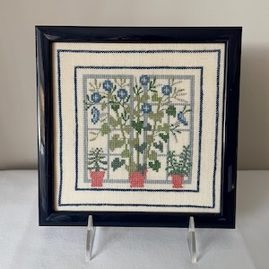 Vintage Danish embroidery design by Gerda Bengtsson
