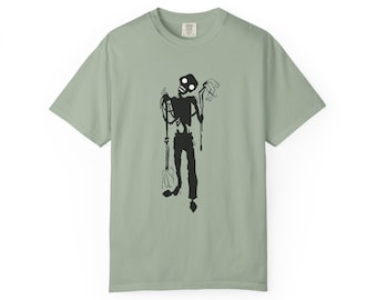 Zombie Energy All Day Tee, Funny Horror Shirt, Cryptid Core wave 1 Streetwear