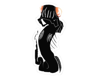The Monster Eel of Haler Lake Cryptid_sticker