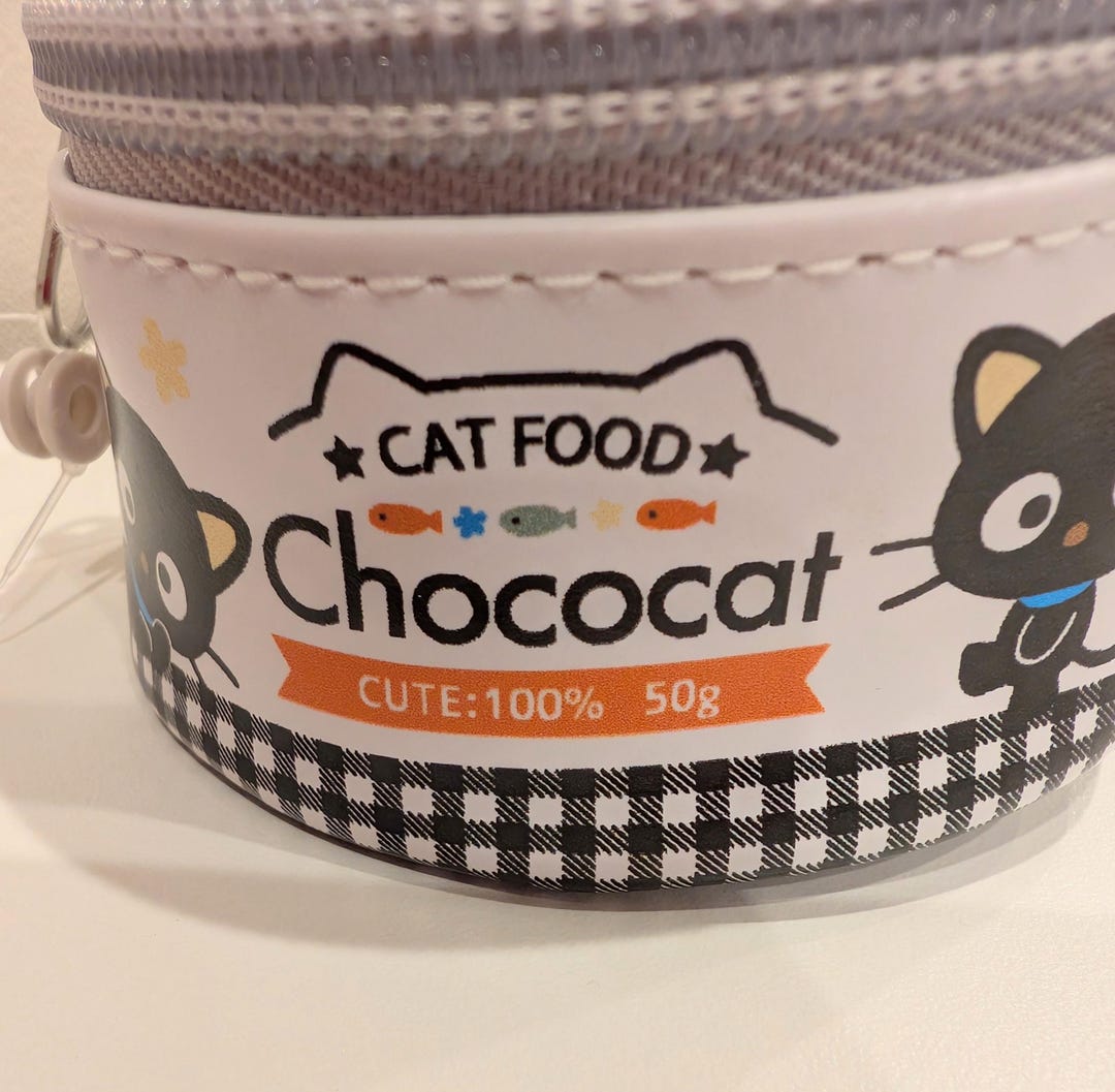 Chococat Pouch Chococat Cat Food Can-style Pouch | Bag Charm, Accessory - Etsy