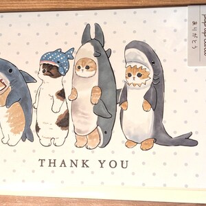 Mofusand Pop Up Cards - Happy Birthday, Thank You Pop-Up Cards