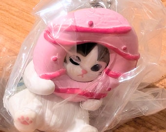 Mofusand Gashapon Figurines: Soda Cat | Donut Cat | Hangyodon | Journeys New York | Dragon Fruit Charms | Gacha