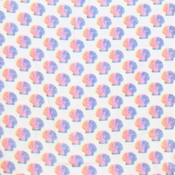Seashell Fabric Etsy