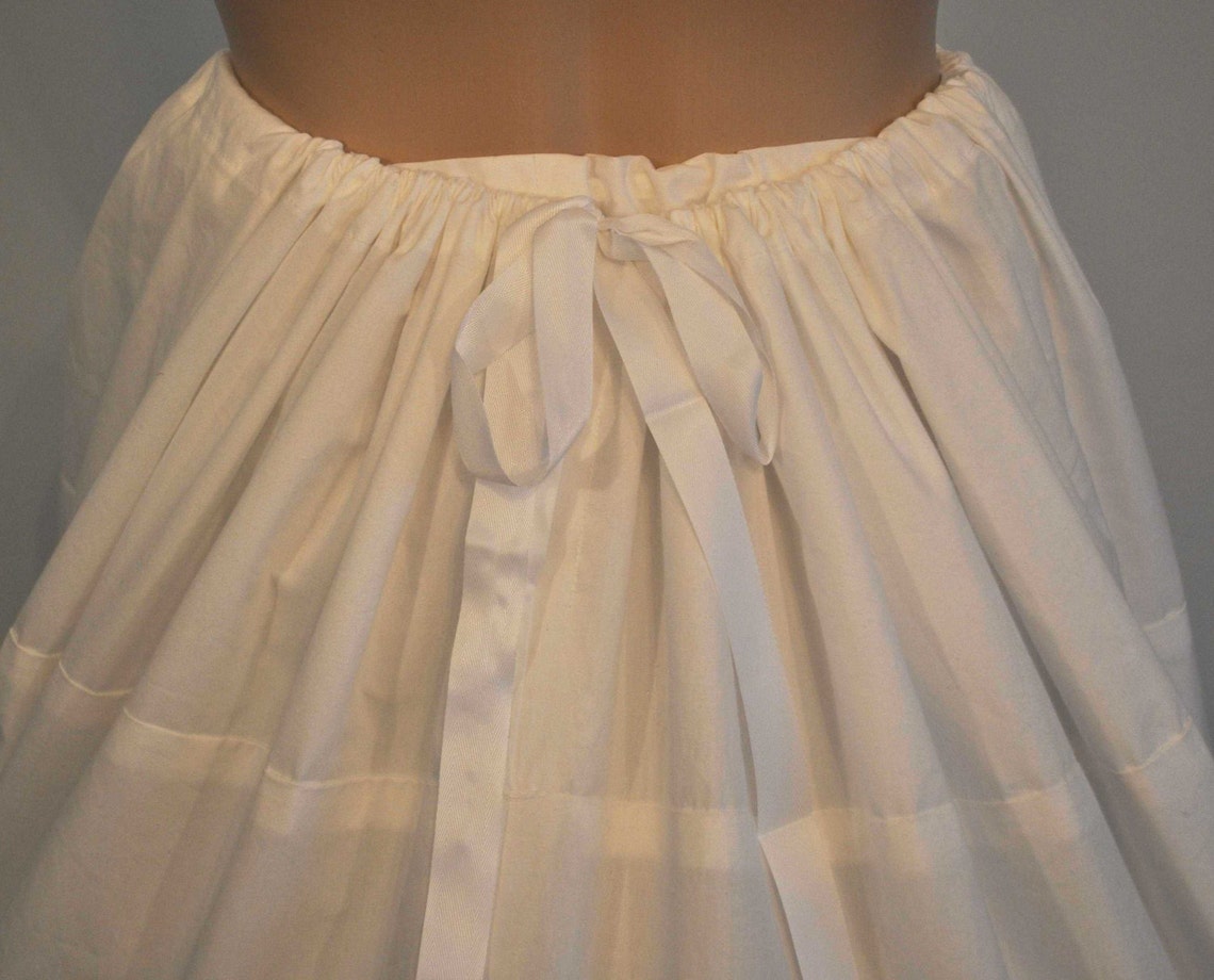 Hooped Petticoat Hoop Skirt Reenactment Costume Custom Made Etsy