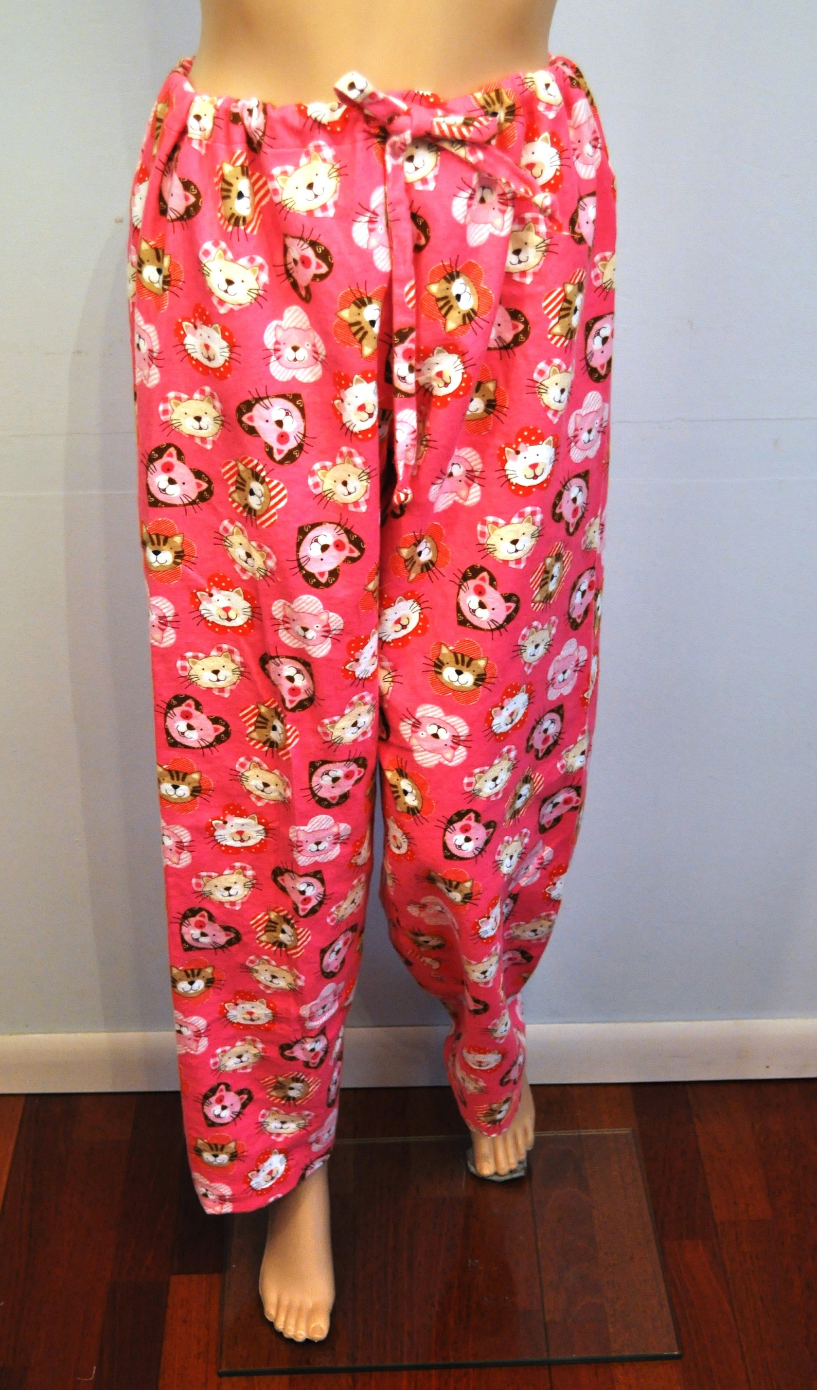 Flannel Pajama Pants Custom Made to Order Your Choice Size XS Etsy