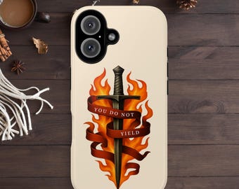 You do not yield Phone Case: Aelin Galathynius Quote - iPhone, Galaxy, Pixel