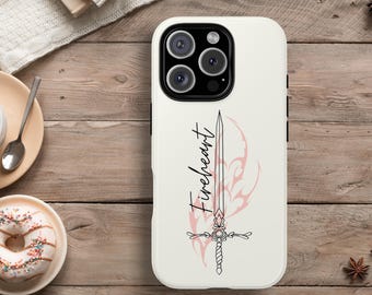 Fireheart Phone Case: TOG Inspired, Aelin Case for iPhone, Pixel, Galaxy
