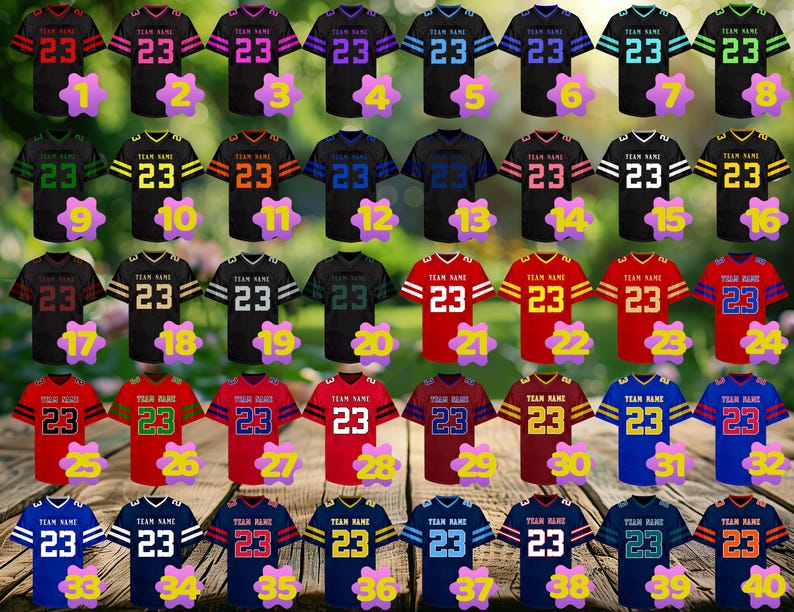 Camiseta de fútbol personalizada con nombre y número para hombres, mujeres y jóvenes, uniforme deportivo personalizado, regalos de Navidad. imagen 2