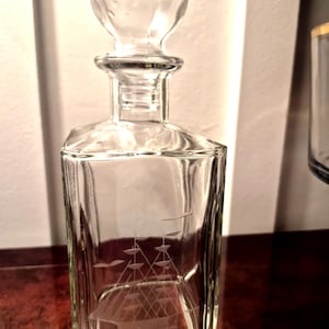 Javit Crystal liquor decanter