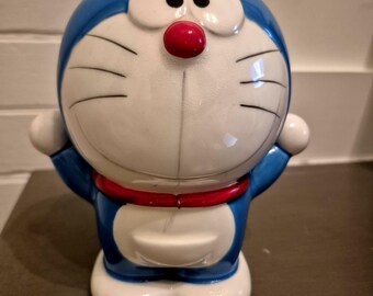 ヴィンテージ SK JAPAN ドラえもん 陶器製貯金箱 - Etsy 日本