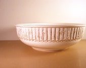 Vintage Copeland Spode Bamboo Basin Ivory Body Pratt Bowl Asheburne