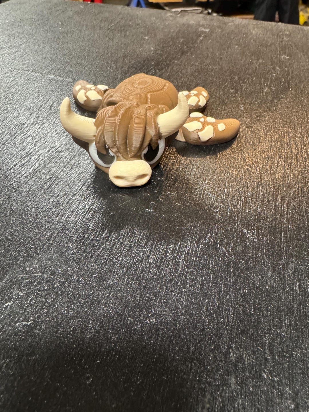 Highland Cow Turtle - Etsy