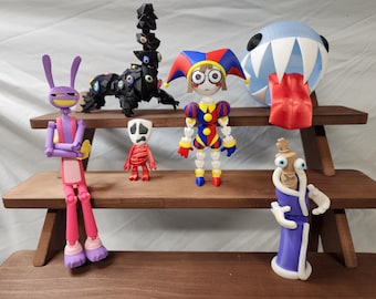 Digital Circus 3D Printed Figures – Customizable Collectibles - NOT PLAY ITEMS