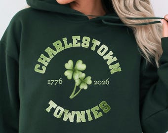 Irisches Grün Pullover Hoodie Outfit | St Patrick's Day 1776 Shamrock Sweatshirt