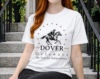 America 250 Delaware Shirt, Vintage 1776 2026 Dover Sweatshirt, Comfort Colors 13 Colonies Crewneck