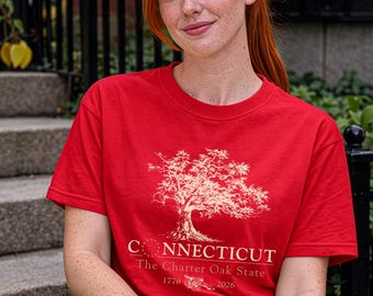 Conneticut Juli Vierter T-Shirt | Sommer unabhängigkeitstag Outfits