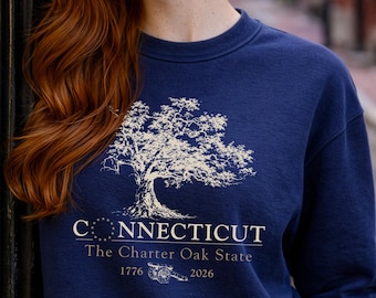 Conneticut Vaterländischen Frühling T-Shirt | 4. Juli Frühling und Sommer Sweatshirt