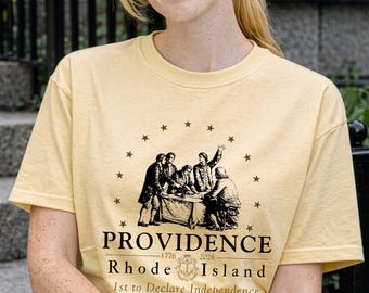 Rhode Island Patriotic T-Shirt 1776 4. Juli Sweatshirt