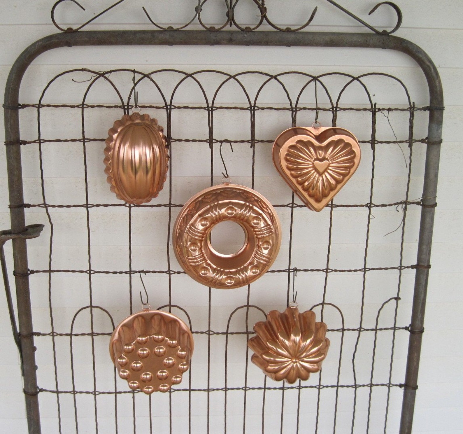 Vintage Jello Molds Copper Kitchen Molds Instant Collection Etsy