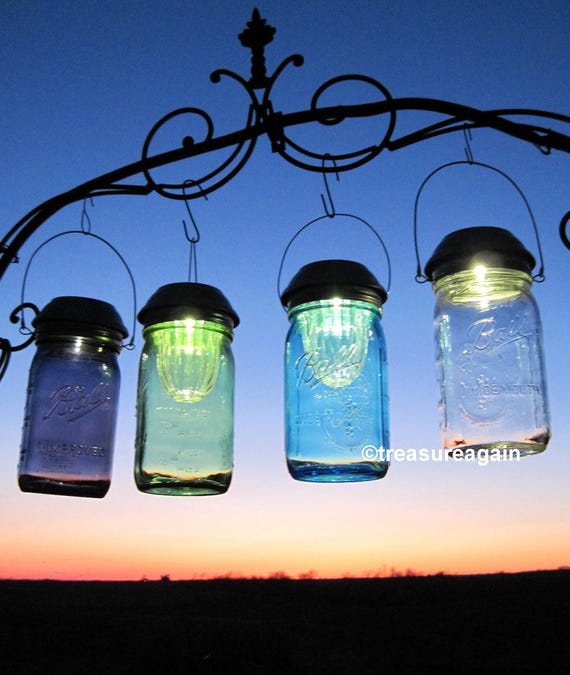 Choice Mason Jar Solar Light New Purple 50